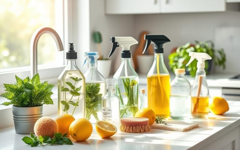 DIY green cleaning solutions