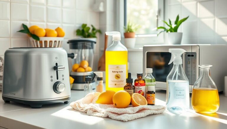 How to Clean Your Kitchen Appliances Using Natural Ingredients