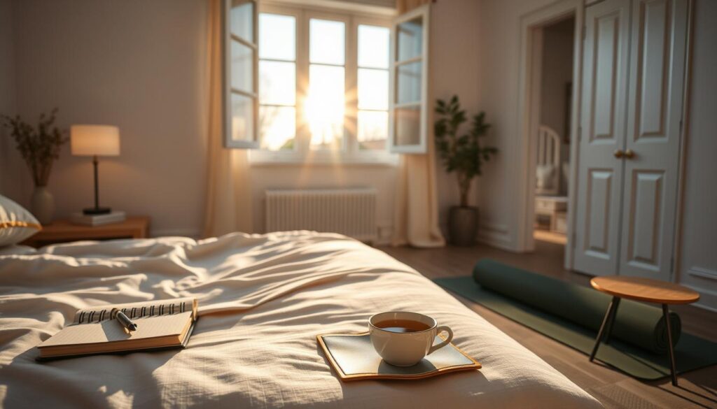 Self-discipline in morning routine