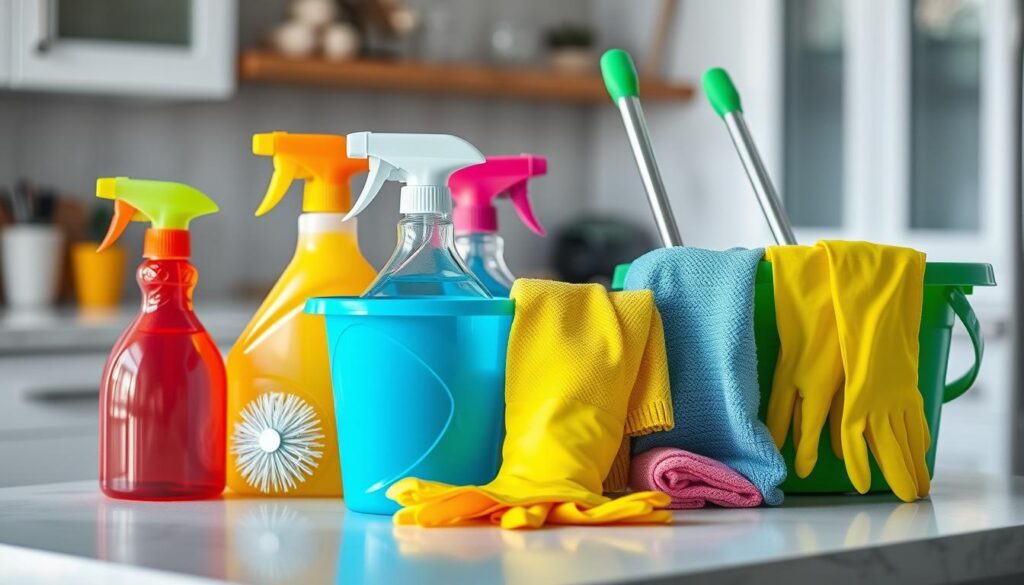 cleaning supplies