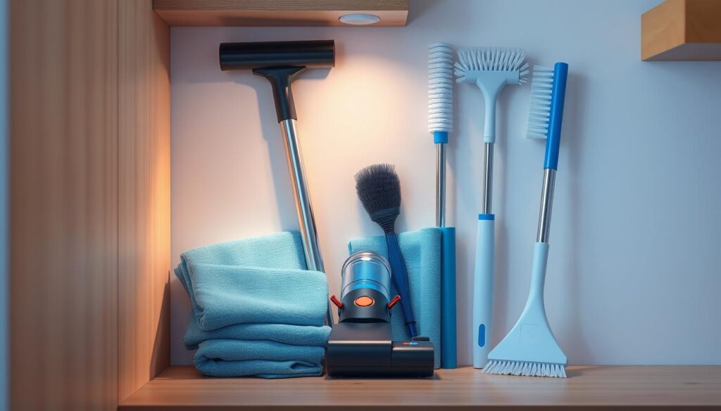 cleaning tips for tight spaces
