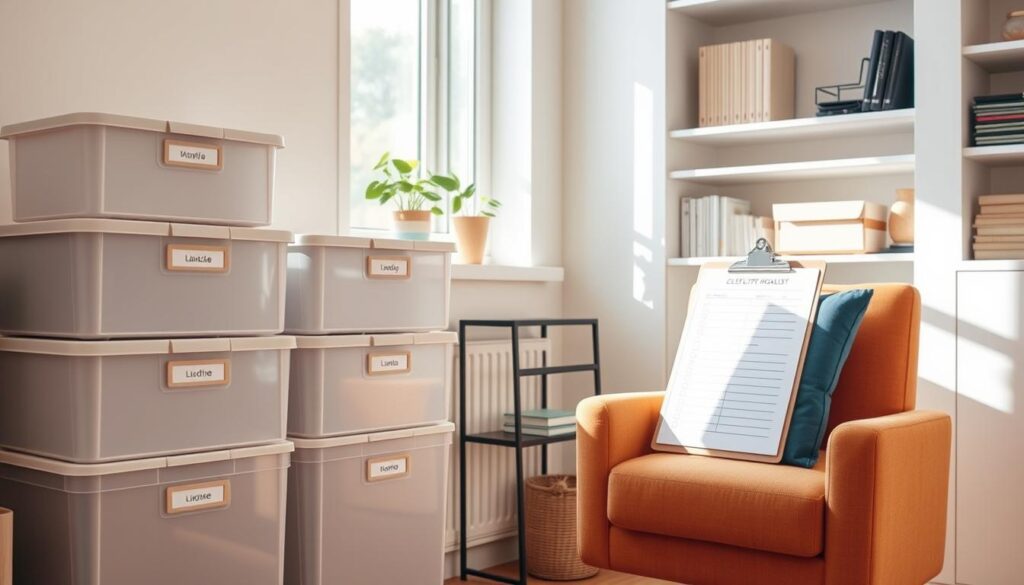 setting decluttering goals