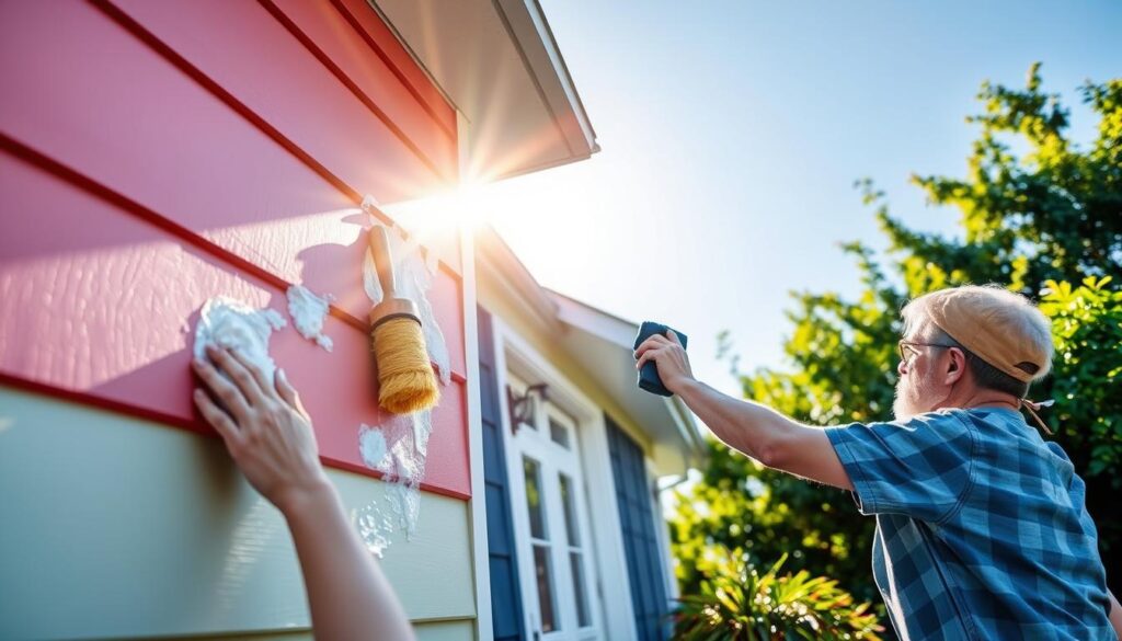maintaining paint quality while cleaning exterior