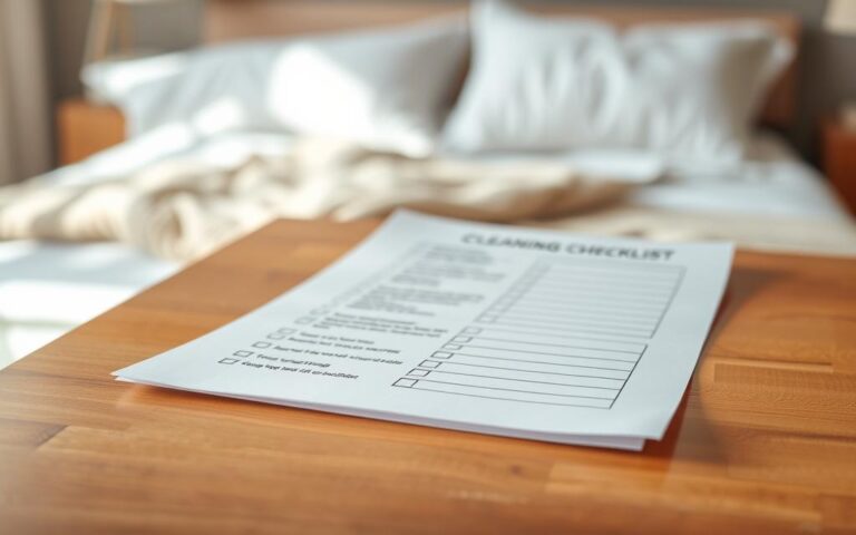Bedroom Cleaning Checklist