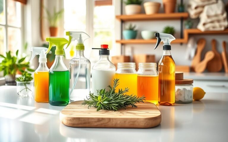 green cleaning routine