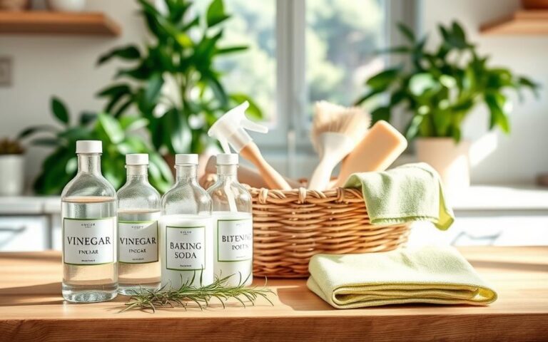 green cleaning routine