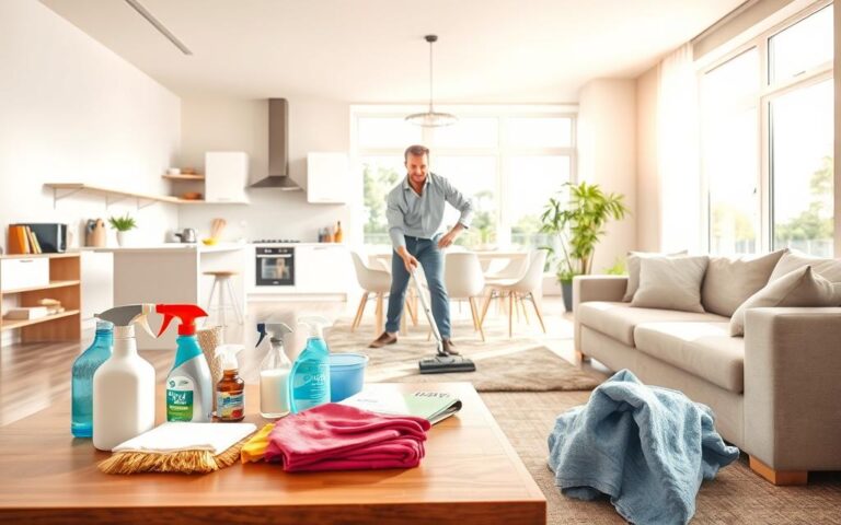 how to clean your house fast